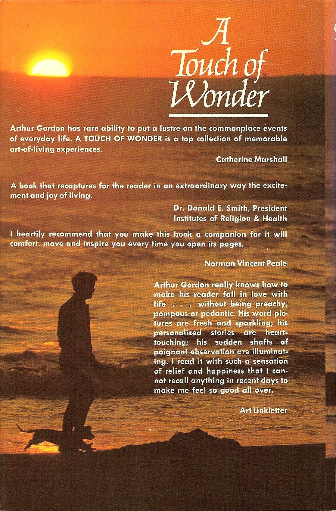 A touch of wonder: A book to help people stay in love with life