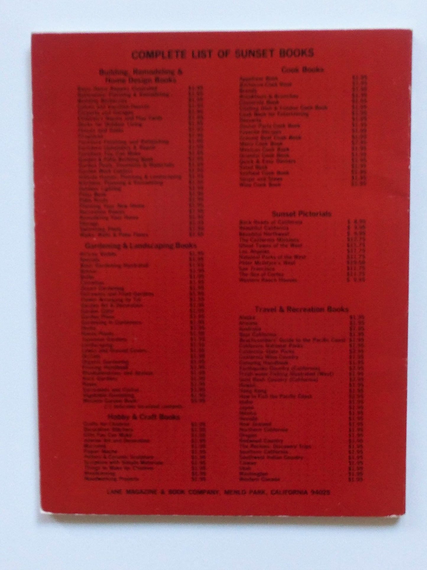 Sunset Pruning Handbook