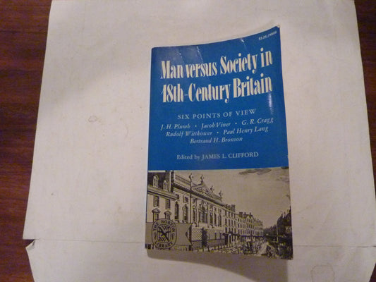 Man Versus Society in 18th-Century Britain