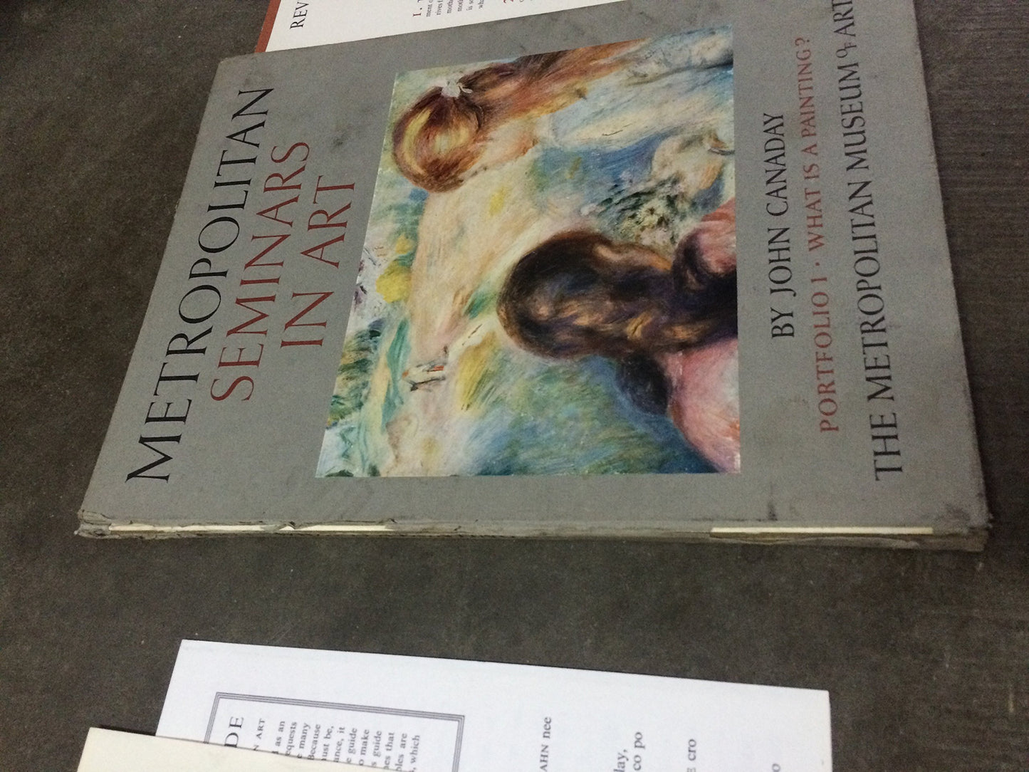 Metropolitan Seminars in Art, Portfolio 1: What Is a Painting?