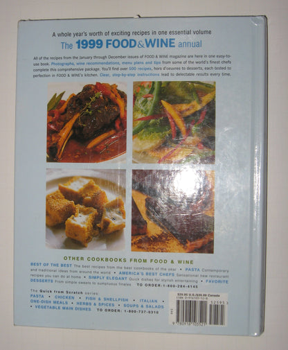 Food & Wine: The Complete Collection of Recipes from the 1998 Issues of America's Favorite Food Magazine