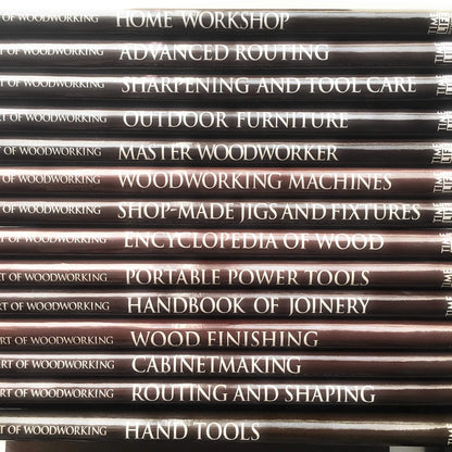 The Art of Woodworking Complete 25 volume set by Time Life (1993)