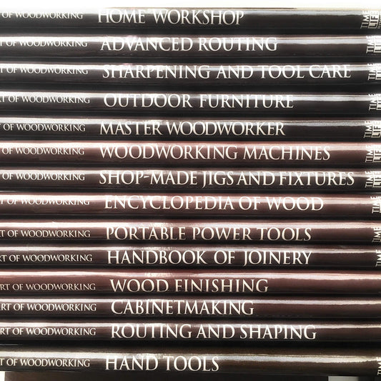 The Art of Woodworking Complete 25 volume set by Time Life (1993)