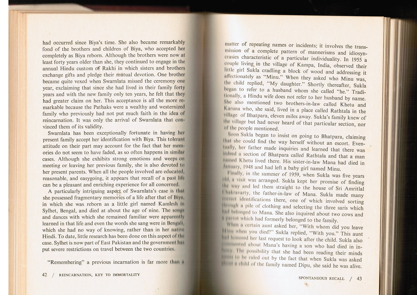 Reincarnation Key to Immortality