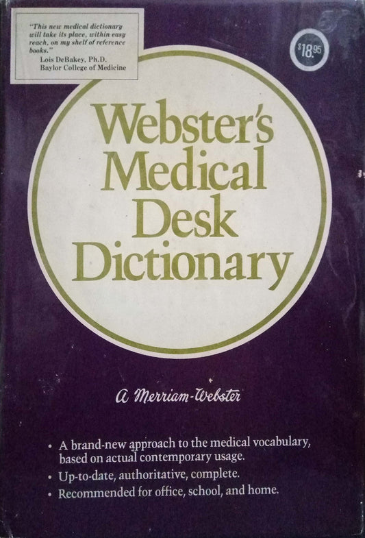 Webster's Medical Desk Dictionary/No. 25