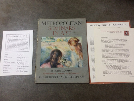 Metropolitan Seminars in Art, Portfolio 1: What Is a Painting?