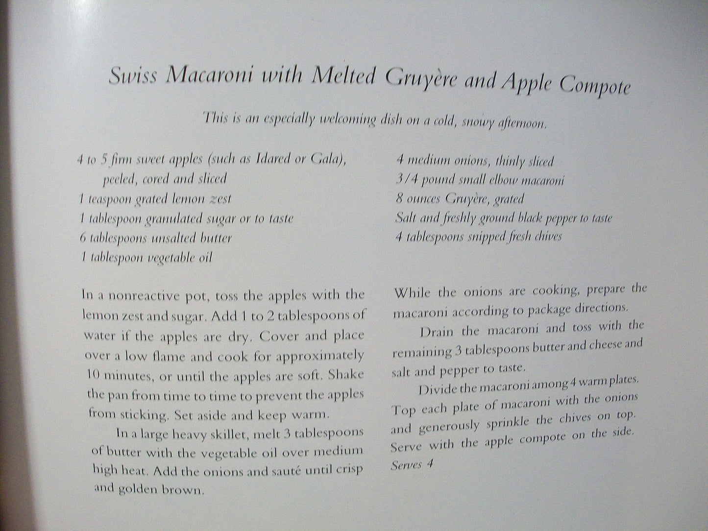 Apples: A Country Garden Cookbook