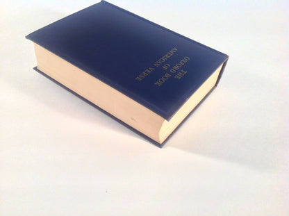 The Oxford Book of American Verse Chosen and with an Introduction by F. O. Matthiessen (Oxford Books of Verse)