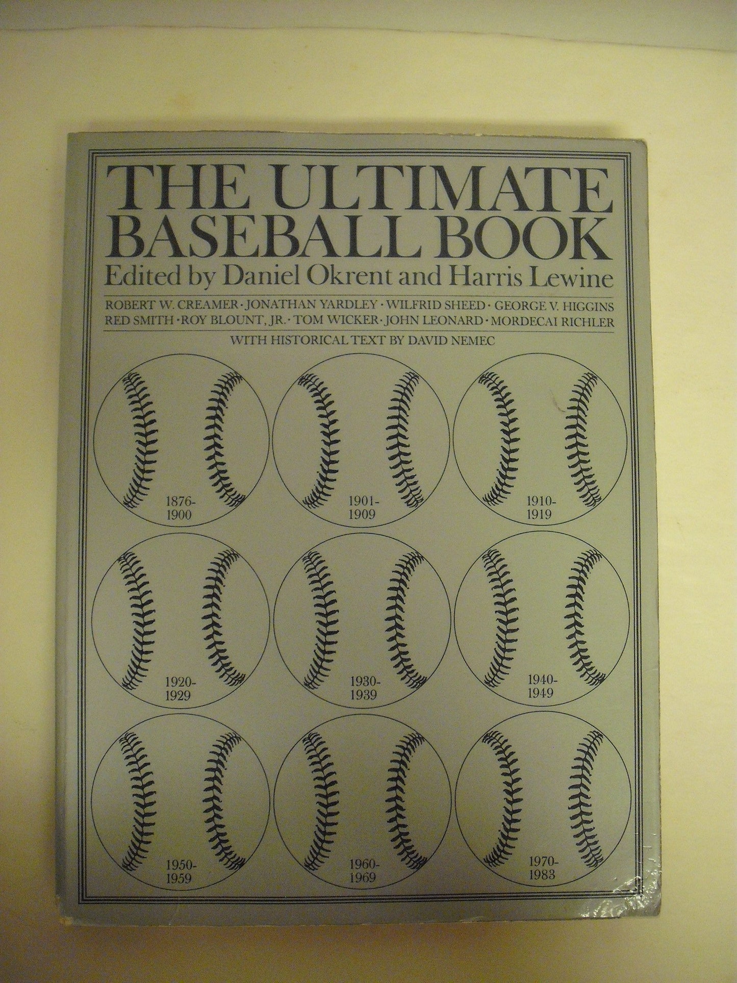 The Ultimate Baseball Book