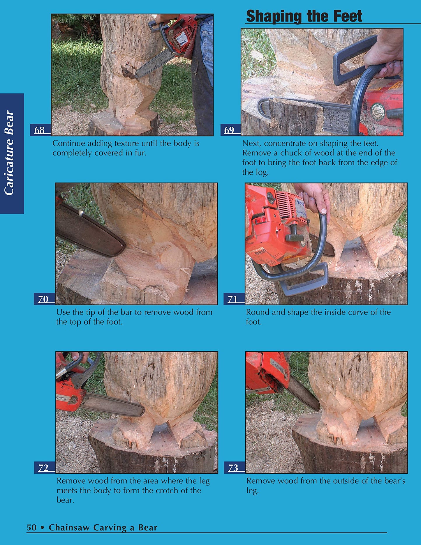 Chainsaw Carving a Bear: A Complete Step-By-Step Guide (Fox Chapel Publishing) Beginner-Friendly Details and Easy-to-Follow Illustrated Instructions for How to Carve Realistic and Caricature Bears