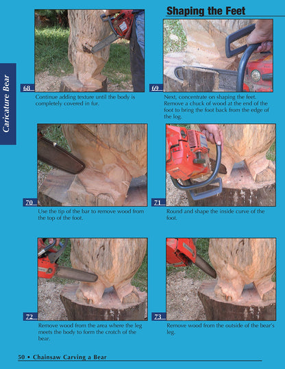Chainsaw Carving a Bear: A Complete Step-By-Step Guide (Fox Chapel Publishing) Beginner-Friendly Details and Easy-to-Follow Illustrated Instructions for How to Carve Realistic and Caricature Bears