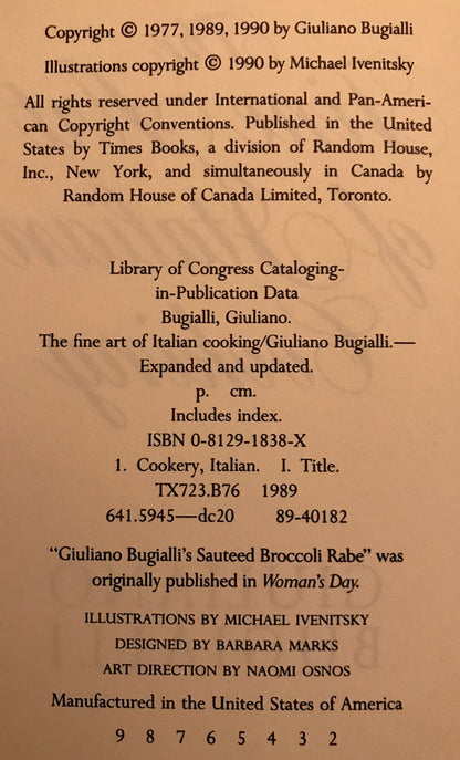 Fine Art of Italian Cooking