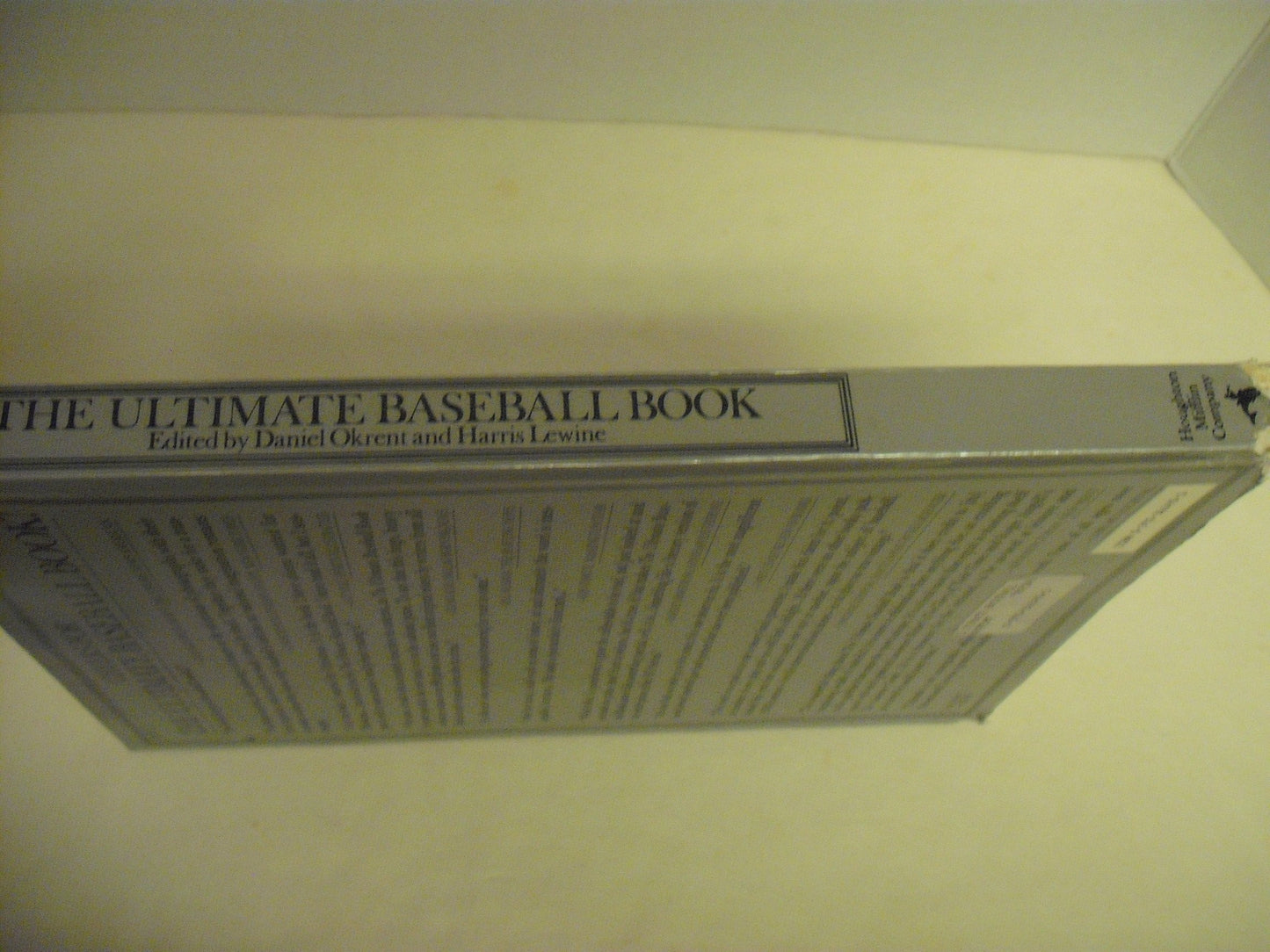 The Ultimate Baseball Book