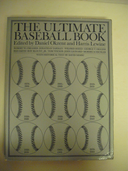 The Ultimate Baseball Book