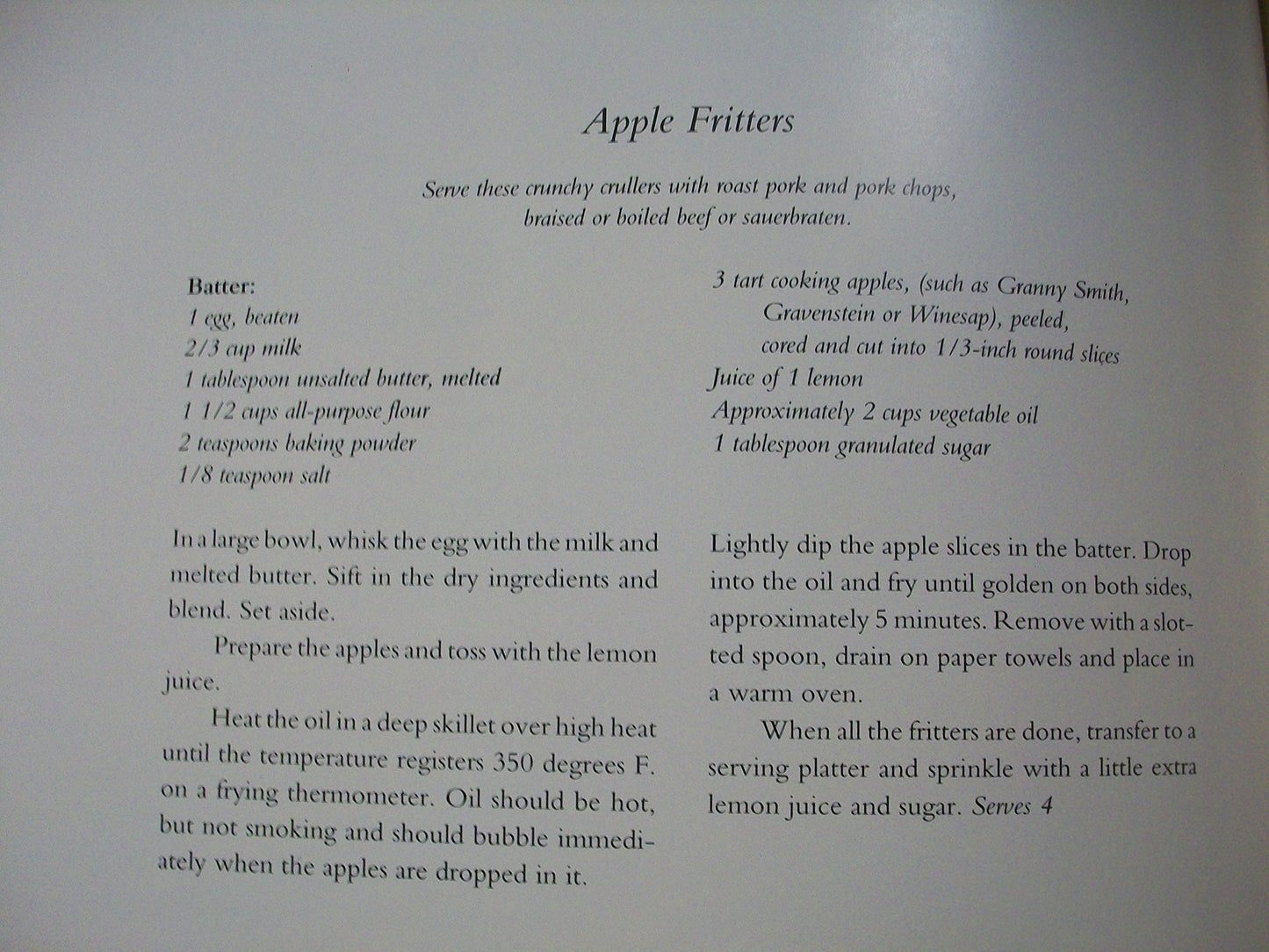 Apples: A Country Garden Cookbook