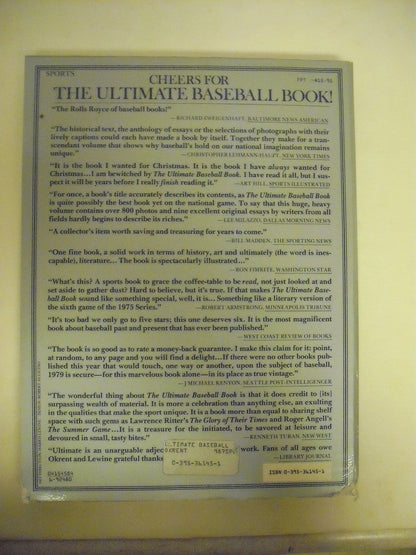 The Ultimate Baseball Book