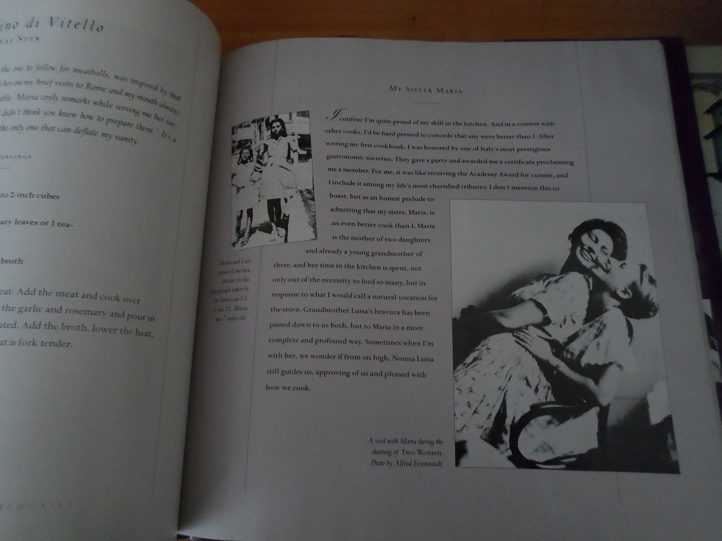 Sophia Loren's Recipes and Memories