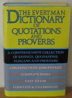 Dictionary of Quotations and Proverbs