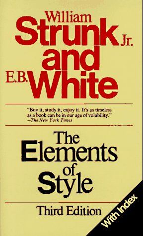 Elements of Style, Third Edition