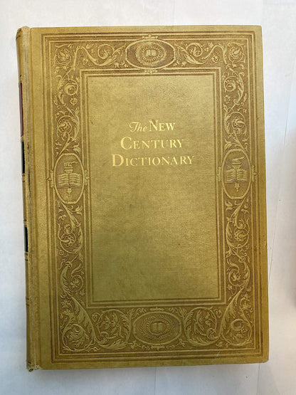 New Century Dictionary 2 Volumes 1953
