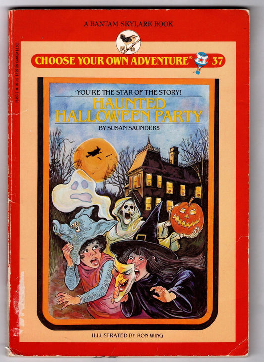 HAUNTED HALLOWEEN PARTY (Choose Your Own Adventure #37)