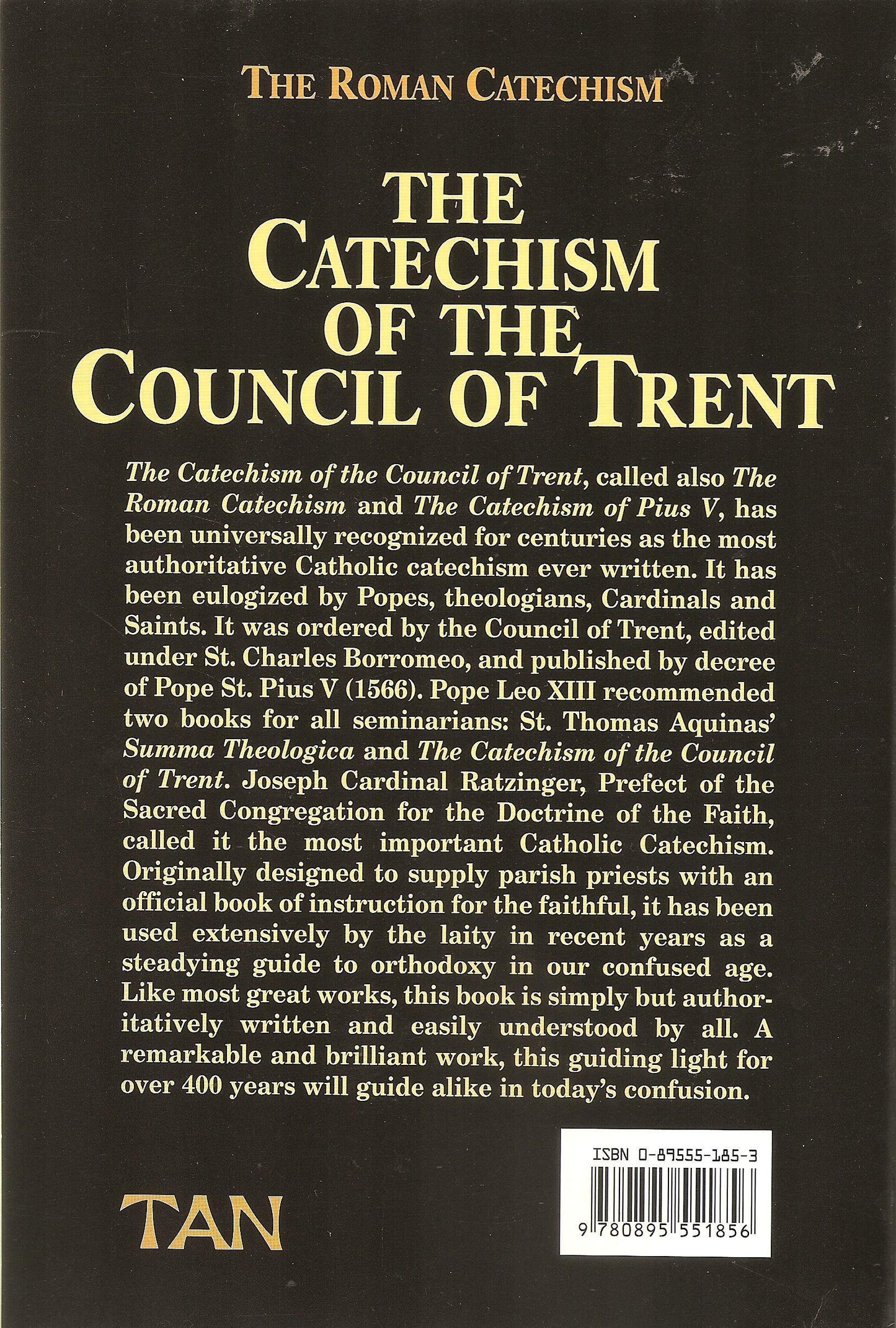 The Catechism of the Council of Trent