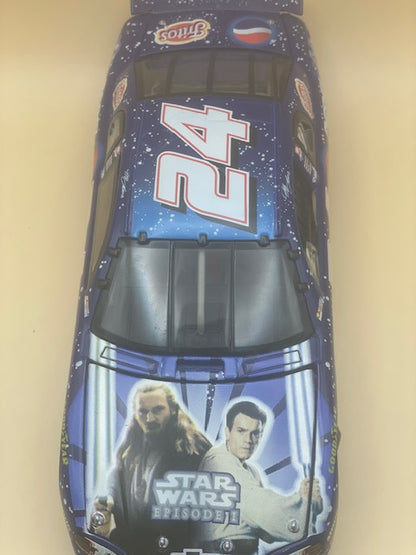 NASCAR #24 Diecast Monte Carlo Pepsi/star Wars Episode 1/Talladega Race Win