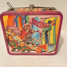 Vintage Aladdin 1971 Sid and Marty Krofft BUGALOOS Metal Lunch Box No Thermos