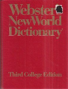 Webster's New World Dictionary of American English/third College Edition