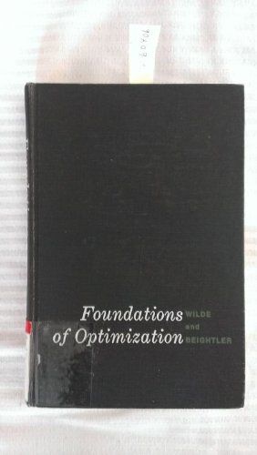 Foundations of Optimization