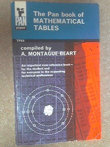 Pan Book of Mathematical Tables