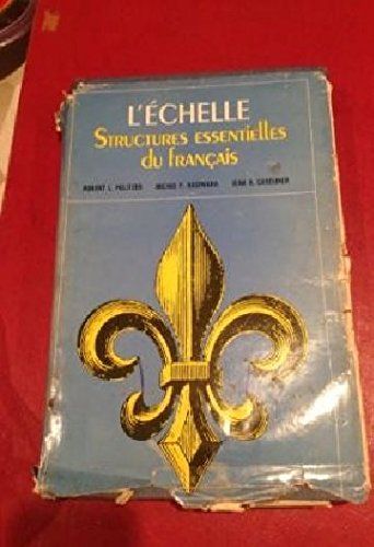 Lechelle Structures Essentielles Du Francais