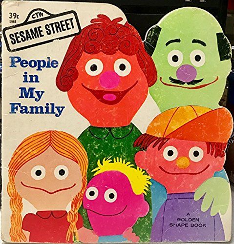 Golden Shape Book - Sesame Street People in My Family Featuring Jim Henson's Muppets (Children's Television Workshop)