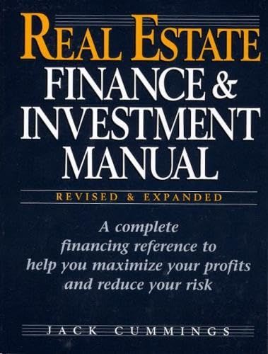 Real Estate Finance & Investment Manual