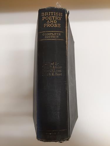 British Poetry and Prose