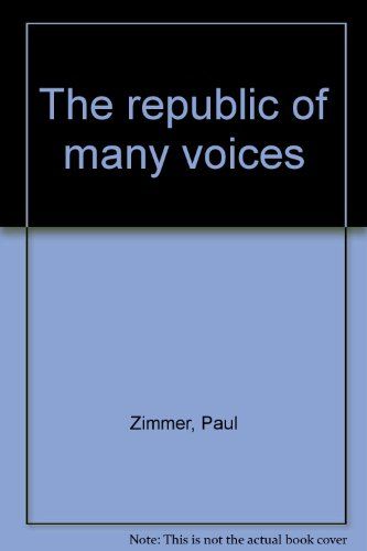 Republic of Many Voices Poems by Paul Zimmer