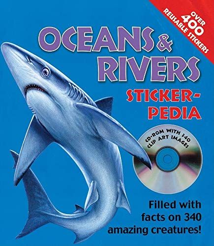 Sticker - Pedia Oceans and Rivers - Filled with Facts on 340 Amazing Creatures! (Stickerpedia Books)