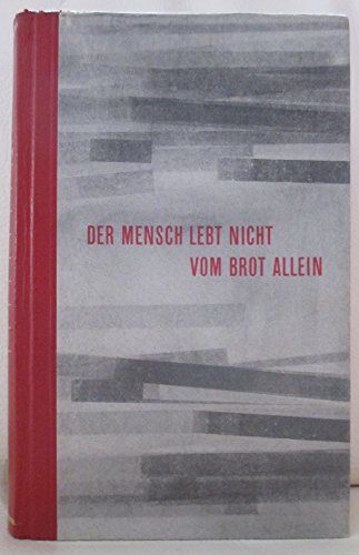 Der Menscr Lebt Nicht Vom Brot Allein