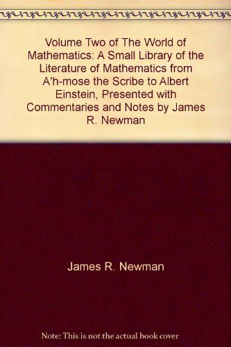 world of mathematics. Vol. 2