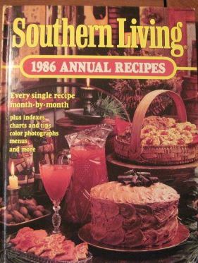 Southern Living 1986 Annual Recipes Cookbook