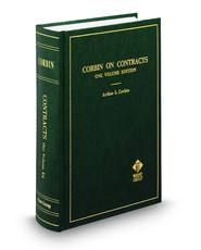 Corbin on Contracts - One Volume Edition (Hornbooks)