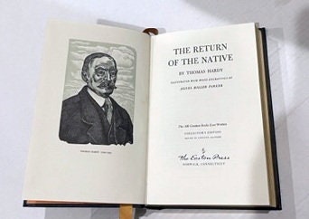 The Return of The Native by Thomas Hardy, Agnes Miller Parker. 100 Greatest Books Ever Written Collector's Edition.