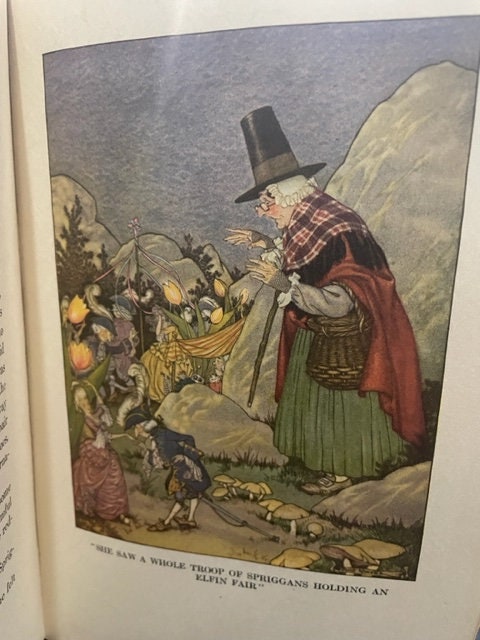 The Book of Elves and Fairies – For Story Telling and Reading Aloud and for the Children’s Own Reading – by Frances Jenkins Olcott. 1918.