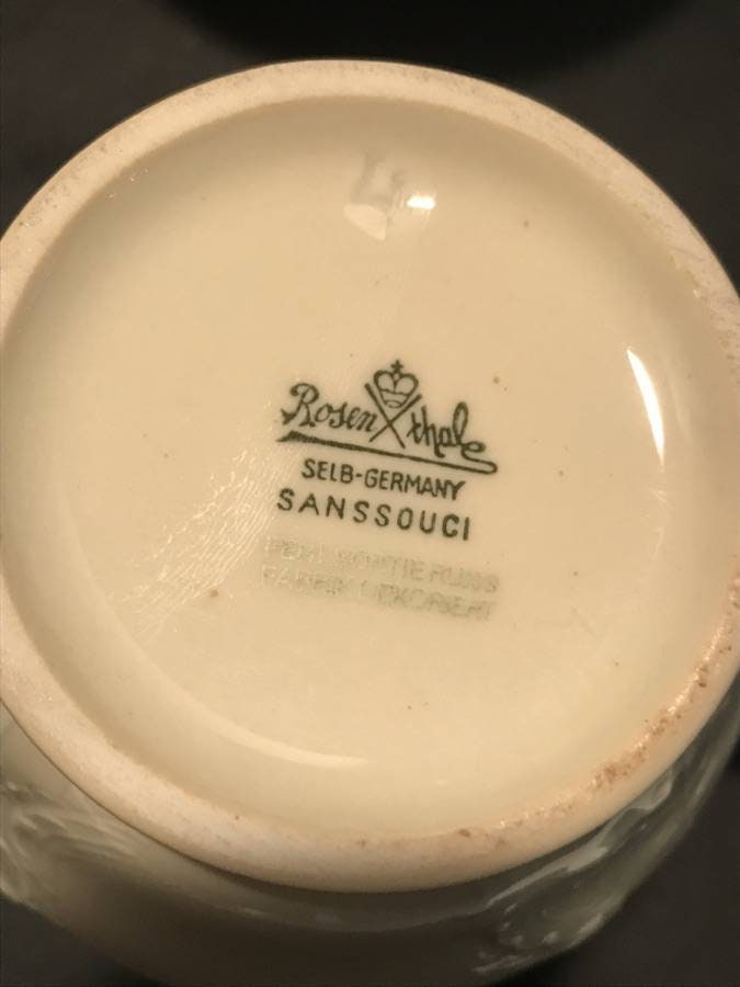 Vintage Rosenthal "Sans Souci" Pattern German Fine Porcelain China - Huge Collection. Plan your holidays with some of the world's best china