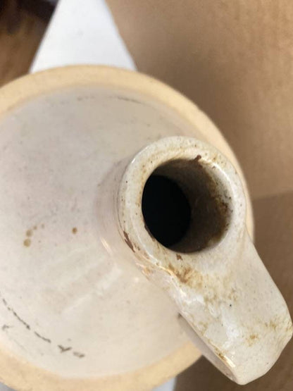 Stoneware Jugs. 1-Gallon. Vintage Pair. An excellent example of American stoneware.