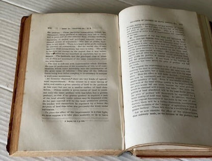 Principles of Political Economy, Volume 2 by John Stuart Mill, 1838. Hardcover. First Edition. Published by Charles C. Little & James Brown