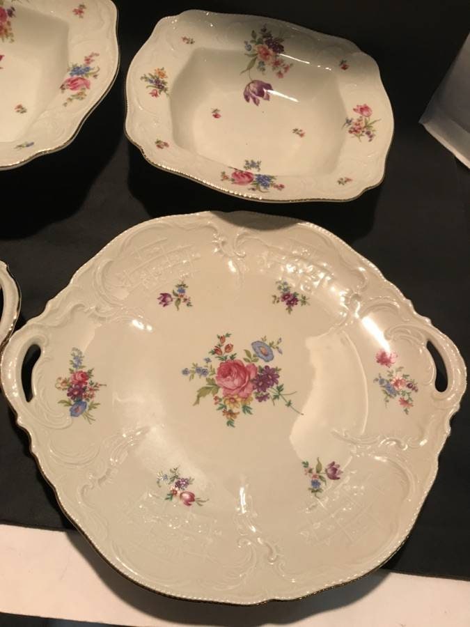 Vintage Rosenthal "Sans Souci" Pattern German Fine Porcelain China - Huge Collection. Plan your holidays with some of the world's best china