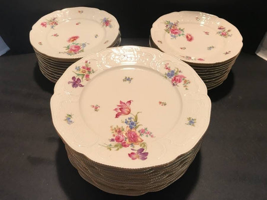 Vintage Rosenthal "Sans Souci" Pattern German Fine Porcelain China - Huge Collection. Plan your holidays with some of the world's best china