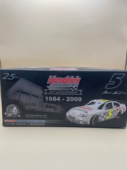 Mark Martin 2009 #5 HMS 25th Anniversary Color Chrome 1:24 Scale Car