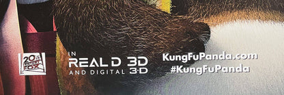 Kung Fu Panda 3 Movie Poster.  Giant 4 x 6 feet.